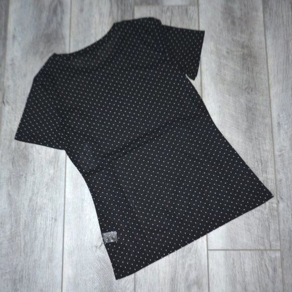 HALOGEN - Crewneck Mesh Top - Picture 3 of 3